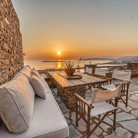 Irida Villa - Sea & Sunset Flats By Explore Andros 巴特斯欧 外观 照片